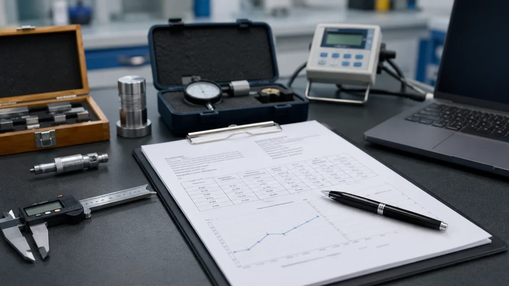 how to read a calibration certificate