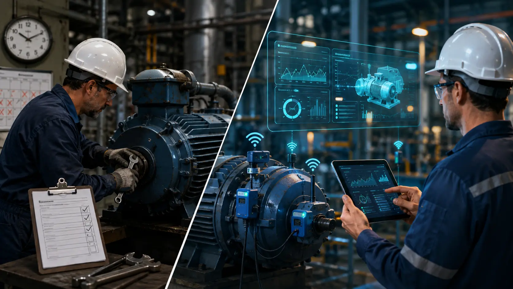 Essential Condition Monitoring vs Preventive Maintenance