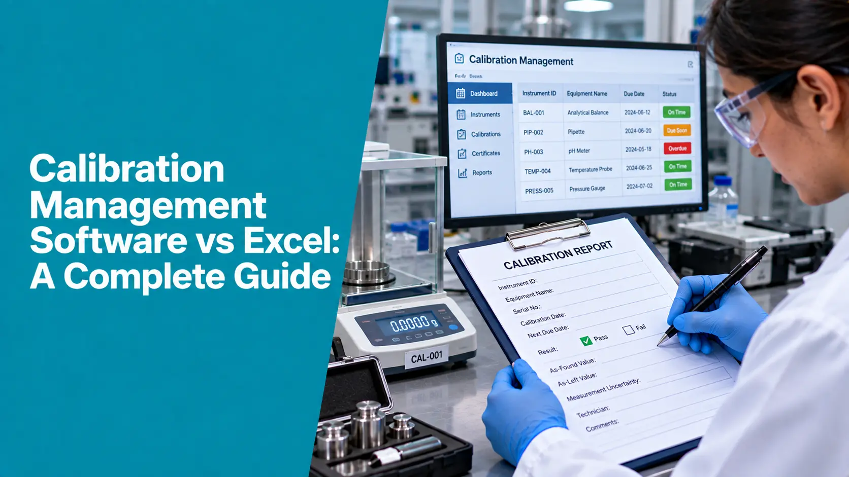 Calibration Management Software vs Excel-The Complete Guide