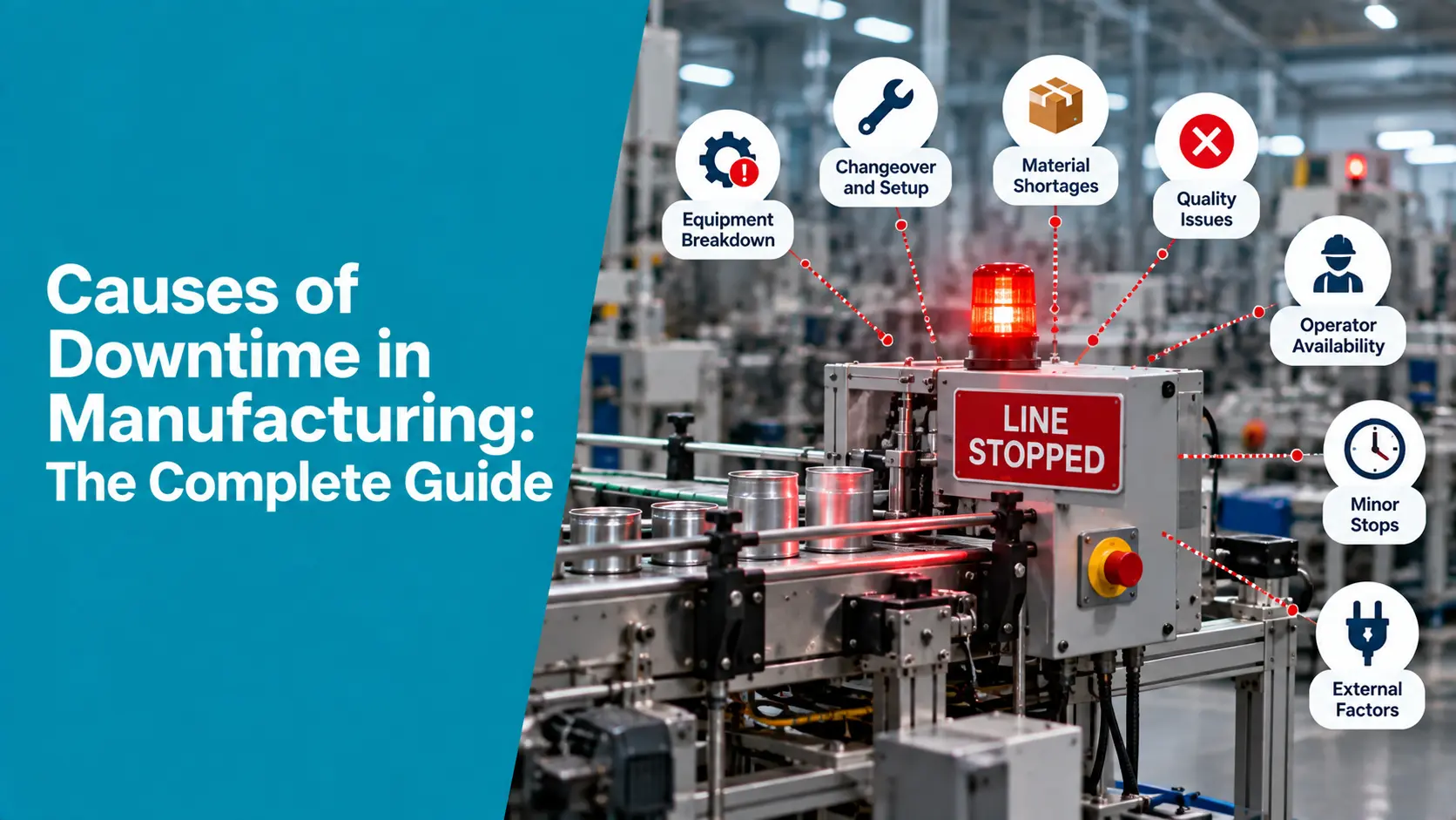 Causes of Downtime in Manufacturing: The Complete Guide